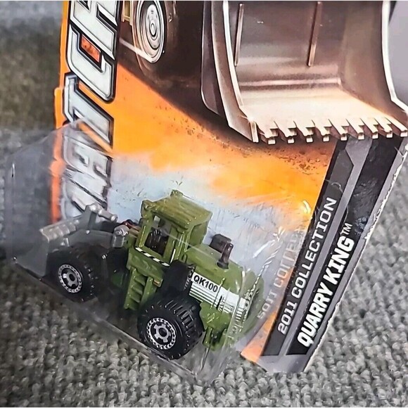 2011 Matchbox QUARRY KING Green 41/100 Construction - Picture 3 of 4